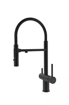Смеситель для кухни Rose R958H черный