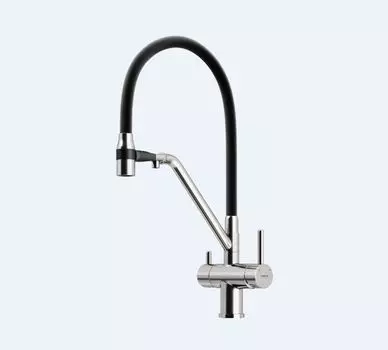 Смеситель для кухни Sancos Dora SC4003BN брашированный никель