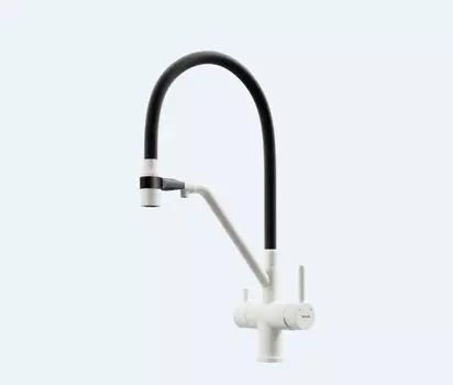 Смеситель для кухни Sancos Dora SC4003GR белый гранит