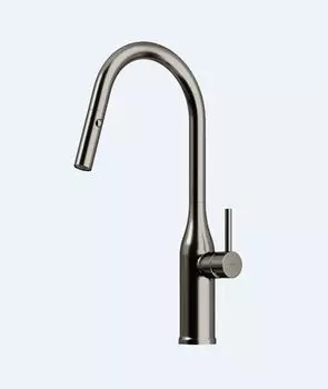 Смеситель для кухни Sancos Grand SC4002GG вороненая сталь