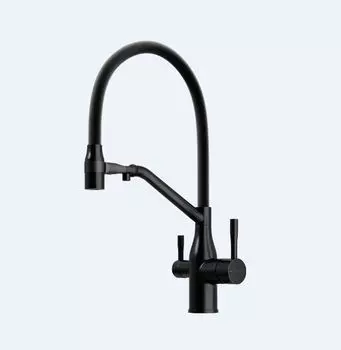 Смеситель для кухни Sancos Orta SC4008MB матовый черный