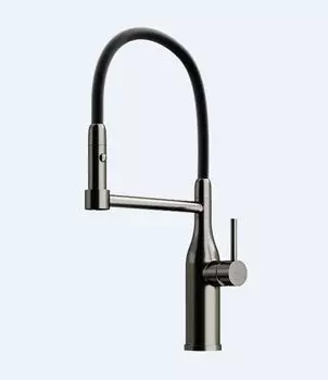 Смеситель для кухни Sancos Pride SC4011GG вороненая сталь