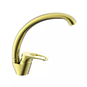 Смеситель для кухни Splenka S202 S202.41.03 золотой сатин