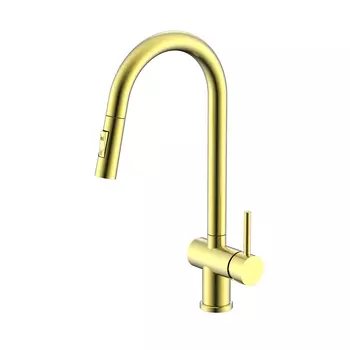 Смеситель для кухни Splenka S204 S204.49.03 золотой сатин