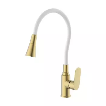Смеситель для кухни Splenka S41 S41.43.03 золотой сатин