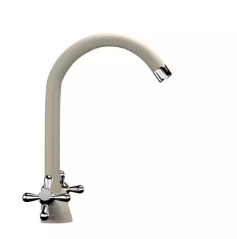 Смеситель для кухни Ulgran Classic U-012-328 бежевый