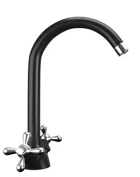 Смеситель для кухни Ulgran Classic U-012-344 черный