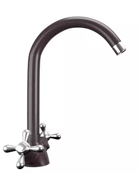 Смеситель для кухни Ulgran Classic U-012-345 коричневый