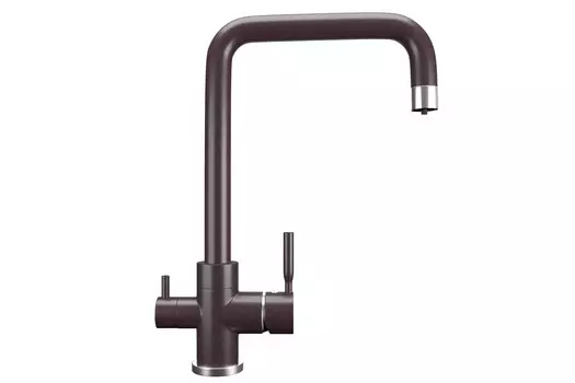 Смеситель для кухни Ulgran Classic U-019-345 коричневый