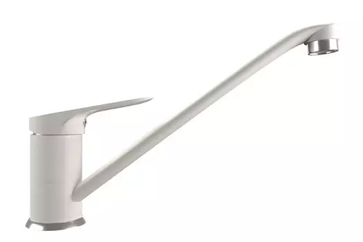 Смеситель для кухни Ulgran Quartz UQ-004-01 белый