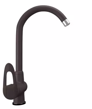 Смеситель для кухни Ulgran Quartz UQ-006-06 коричневый