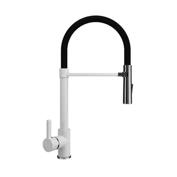 Смеситель для кухни Ulgran Quartz UQ-024-04 белый