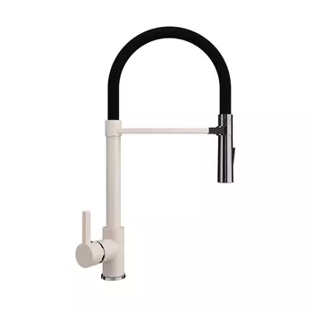 Смеситель для кухни Ulgran Quartz UQ-024-01 белый