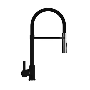 Смеситель для кухни Ulgran Quartz UQ-024-07 черный