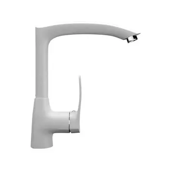Смеситель для кухни Ulgran U-005-341 белый