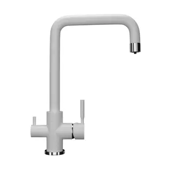 Смеситель для кухни Ulgran U-019-341 белый