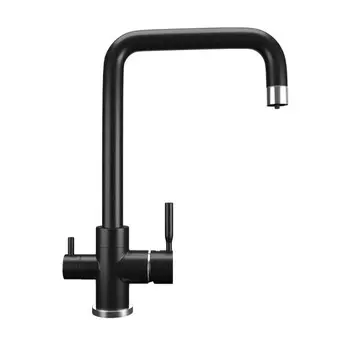 Смеситель для кухни Ulgran U-019-344 черный