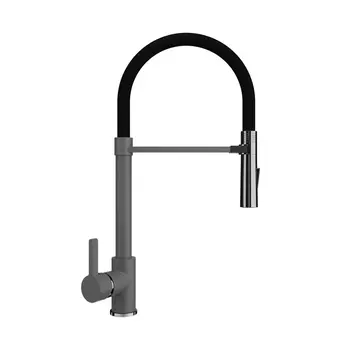 Смеситель для кухни Ulgran U-024-342 графит