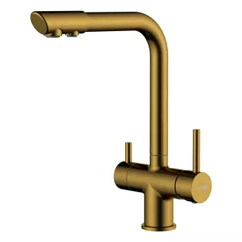 Смеситель для кухни Wasserkraft A8387 золото