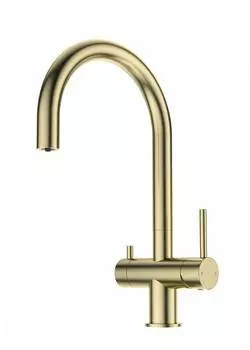 Смеситель для кухни WONZON & WOGHAND WW-3211-BG золото, под фильтр