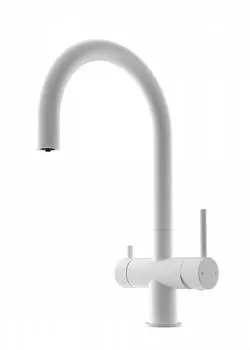 Смеситель для кухни WONZON & WOGHAND WW-3211-MW белый, под фильтр