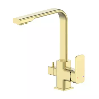 Смеситель для кухни WONZON & WOGHAND WW-88458004-BG золото