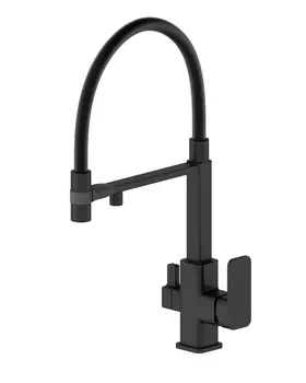 Смеситель для кухни WONZON & WOGHAND WW-88458007-MB черный