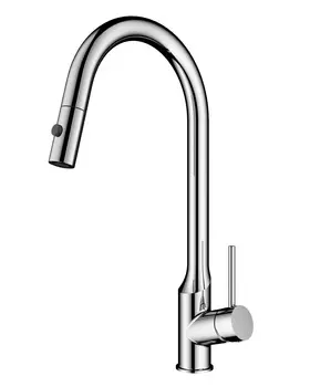 Смеситель для кухни WONZON & WOGHAND WW-A21252-BS никель