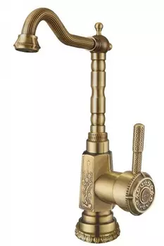 Смеситель для кухни ZorG Antic A 306K-BR бронза