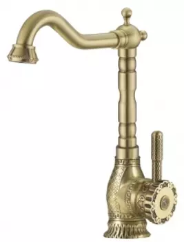 Смеситель для кухни ZorG Antic A 313K-BR бронза