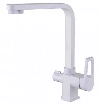 Смеситель для кухни ZorG Clean Water ZR 334 YF-White