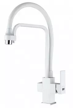 Смеситель для кухни ZorG Clean Water ZR 341-8 YF White