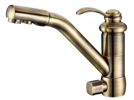 Смеситель для кухни ZorG Clean Water ZR 400 KF-47-BR бронза