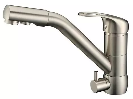 Смеситель для кухни ZorG Clean Water ZR 400 KF-12 Satin