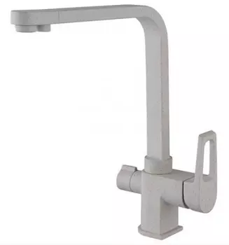 Смеситель для кухни ZorG Granit Clean Water ZR 334 YF- Кварц