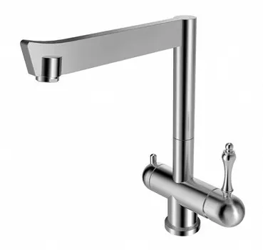 Смеситель для кухни ZorG Inox SZR-1017-7B Lora хром