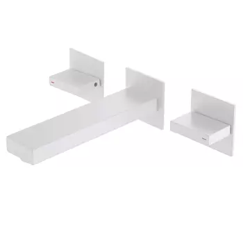 Смеситель для раковины Abber Daheim AF82122W белый матовый