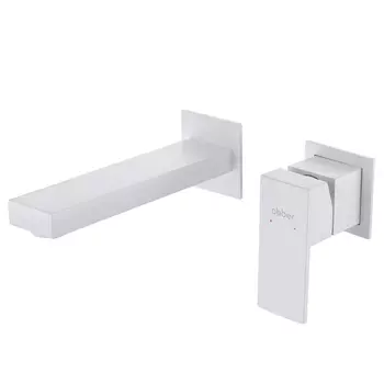 Смеситель для раковины Abber Daheim AF8212W белый матовый