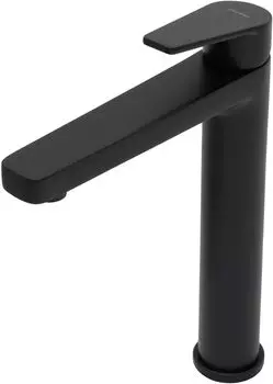 Смеситель для раковины Allen Brau Eclipse 5.E1002-31 с донным клапаном, черный матовый