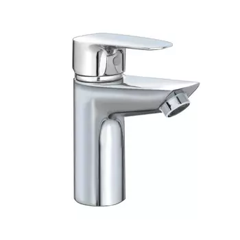 Смеситель для раковины AQUAme Prato AQM P6111 с донным клапаном, хром