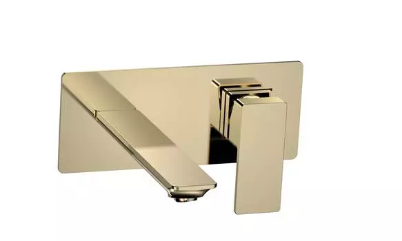 Смеситель для раковины AQUAme Savona AQM6815GG золото