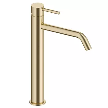 Смеситель для раковины AQUAme Siena AQM 6214BG Brushed gold