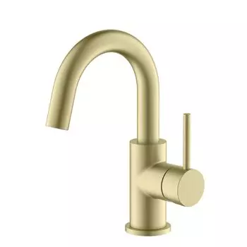 Смеситель для раковины Aquatek Европа AQ1307BG золото шлифованное