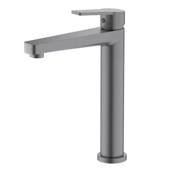 Смеситель для раковины Aquatek Лагуно AQ1704BGM оружейная сталь