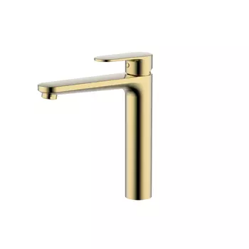 Смеситель для раковины Aquatek Ника AQ1804BG шлифованное золото