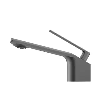 Смеситель для раковины Black&White 7104GM оружейная сталь