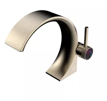 Смеситель для раковины Black&White 7106BG брашированное золото