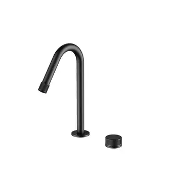 Смеситель для раковины Black&White 7108MB черный матовый