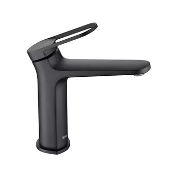 Смеситель для раковины Black&White 7109MB черный матовый