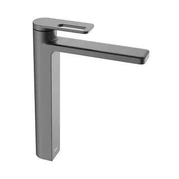 Смеситель для раковины Black&White 7203GM оружейная сталь